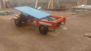 Trailer, carro, agricola, para chacra DUAL Par a kg