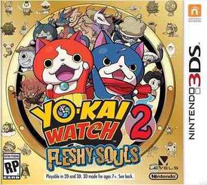 Yo Kai Watch 2 Fleshy Souls Nintendo 3ds Dakmor Canje/venta
