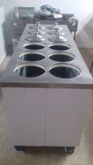 heladera conservadora 12 tapas 22 tachos