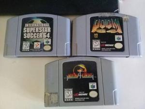 3 Juegos Nintendo 64