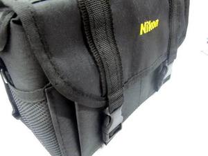 Bolso Nikon P/ Nikon D3200 D5200 D3100 D7100 D7000 D5300