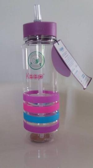 Botella Keep Capacidad 750 Ml Libre Bpa Color violeta