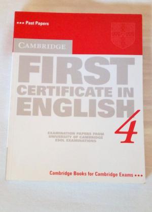 Cambridge First Certificate In English 4