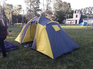 Carpa para cuatro personas