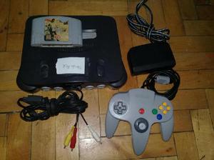 Consola De Nintendo 64 Cables 1joysticks 2juegos Expansion