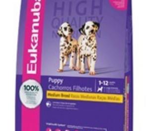 EUKANUBA PUPPY MEDIUMLARGE BREED X 15KG ENVIOS SIN CARGO