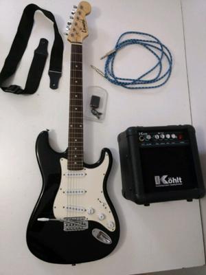 Guitarra Stratocaster Leonard + Amplificador Kohlt