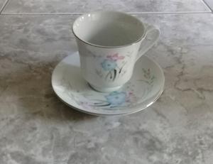 Juego de té de porcelana 12 piezas