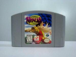 Mystical Ninja Starring Goemon Nintendo 64 N64 Gtia Vdgmrs