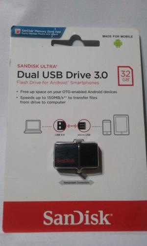 PenDrive 32 gb Ultra Dual usb 2 en 1