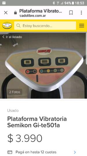Plataforma Vibratoria Semikon