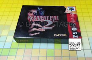 Resident Evil 2 Nintendo 64 Caja Custom