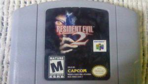 Resident Evil 2 Nintendo 64 Muy Bien Cuidado,graba Partidas