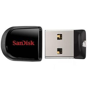 Sandisk Cruzer Fit Usb Flash Drive, 64 Gb, Negro (sdcz