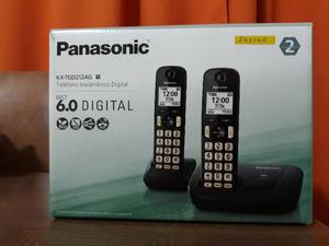 Teléfono Inalámbrico Digital Panasonic Doble Base