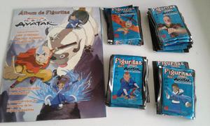 Vendo lote de 50 sobres llenos de figuritas de avatar 1