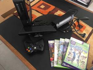 Xbox gb + Kinect + 5 Juegos Originales Perfecto Estado