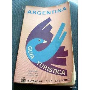 guia turistica argentina automovil club 1967 mapas e