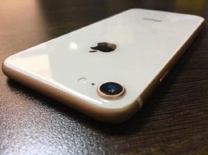 iPhone 8 64G Color Oro Libre Impecable