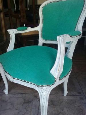 precioso sillon de estilo / reciclado a nuevo