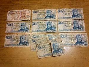 Billetes antiguos de Argentina ideal coleccionista VENDO