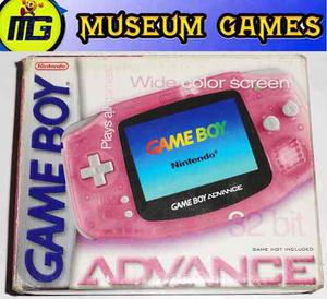 Game Boy Advance Rosa Fucsia Completa En Caja - Local !!!