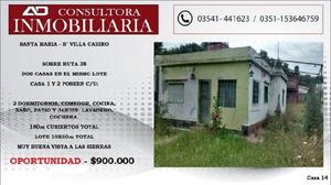 Oportunidad - 2 casas