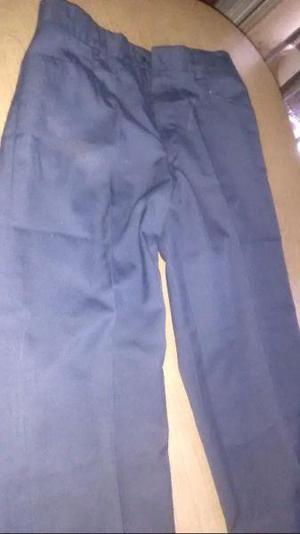 PANTALON DE VESTIR AZUL OSCURO TALLE 38 - IDEAL ESCUELA -