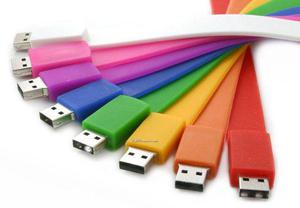 Pen Drive Pulseras Usb 16 Gb Colores Varios Personalizables