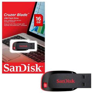 Sandisk Cruzer Blad 16gb Pc + Notebook+ Mac +gtia
