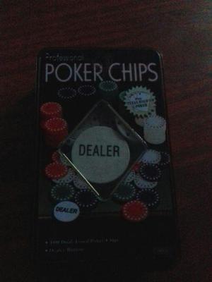 Se venden fichas de poker