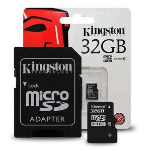 Tarjeta De Memoria Micro Sd Kingston 32gb Adaptador Original