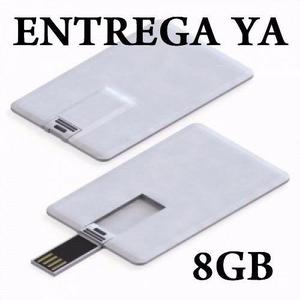 Tarjeta Usb Pen Drive 8 Gb Liso