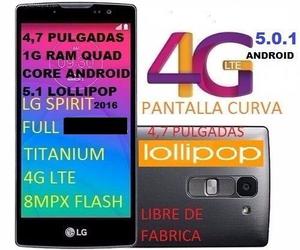 VENDO COMO NUEVO LG SPIRIT TITANIUM 4G LTE FULL 1.3GHZ PANT