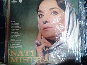 2 Discos de vinilo Nati Mistral