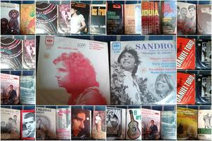 30 Discos de vinilo simples y dobles