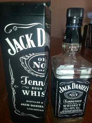 Botella Whiskey Jack Daniels Con Caja. Vacia