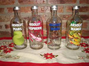 Botellas Absolut Vacias De 750 Ml.