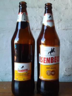 Botellas Cerveza Isenbek 1 Litro - Vacias X12
