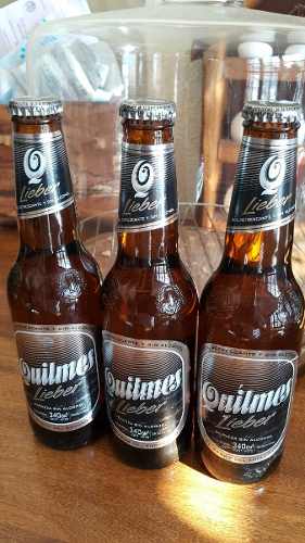 Cerveza Quilmes Lieber X3 Unidades Llenas Vencidas