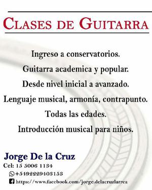 Clases de Guitarra
