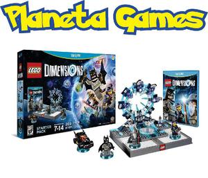 Lego Dimensions Starter Pack Nintendo Wii U Fisicos Caja