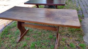 Mesa comedor de algarrobo de 1 80
