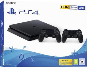 PS4] PlayStation 4 Slim 500gb 2 joysticks Juego
