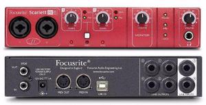 Placa de Audio FOCUSRITE SCARLETT 8i6 (Enero)