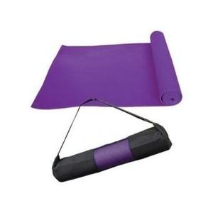Yoga Mat Colchoneta Pvc 4 Mm Violeta/azul Promocion C/ Bolso