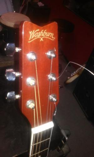 Guitarra Electroacústica Washburn D6cen De Luxe