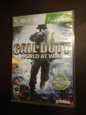Juego Xbox 360 Call Of Duty World At War