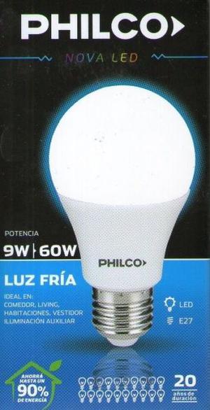 Lámpara Led Philco 9w X 5 Unidades