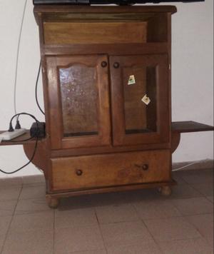 Mueble de algarrobo para tv